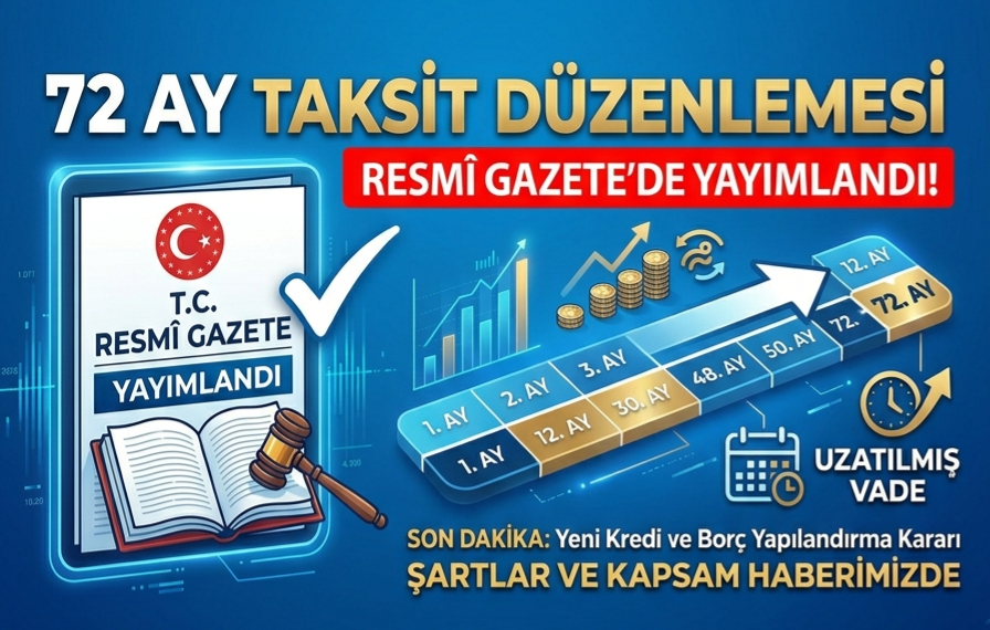 Kamu alacaklarında 72 aya kadar taksitlendirme imkanı getirildi.