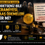 Mirasın reddi halinde emekli ikramiyesi, SGK ve maaş ödemelerinin alınabileceğine ilişkin Yargıtay 7. Hukuk Dairesi kararı hakkında hazırlanan hukuk görseli.